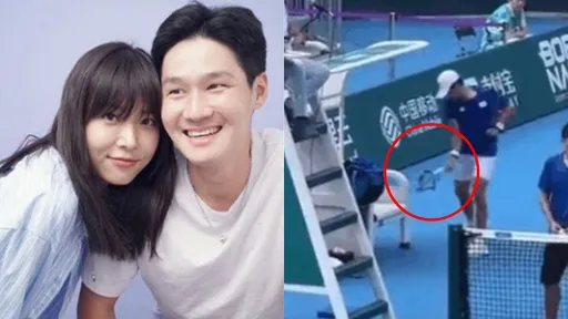 刪光放閃照!宥斌斷開「亞運砸拍網球一哥」 5個月姊弟戀告吹