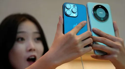 iPhone丟王冠　華為奪回中國第1！庫克急訪中