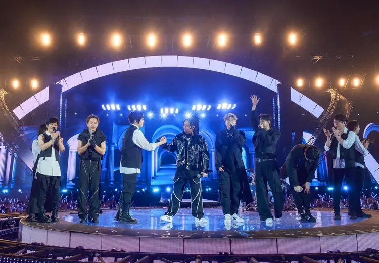 五月天和Energy可望成師兄弟。翻攝相信音樂臉書