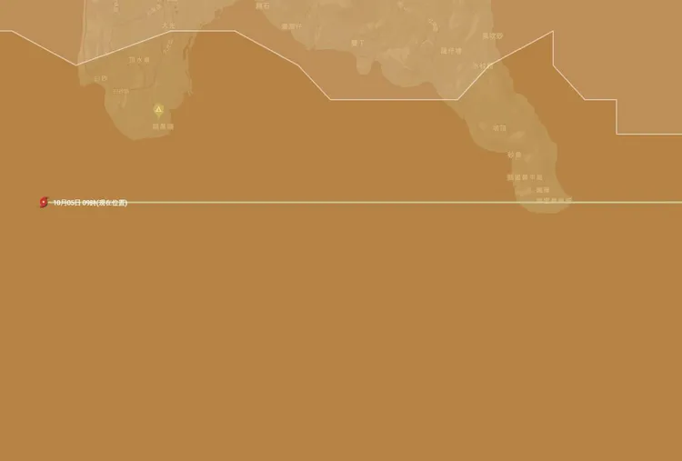 網友笑說「擦過鼻尖的概念 …」。翻攝氣象粉專「台灣颱風論壇｜天氣特急」