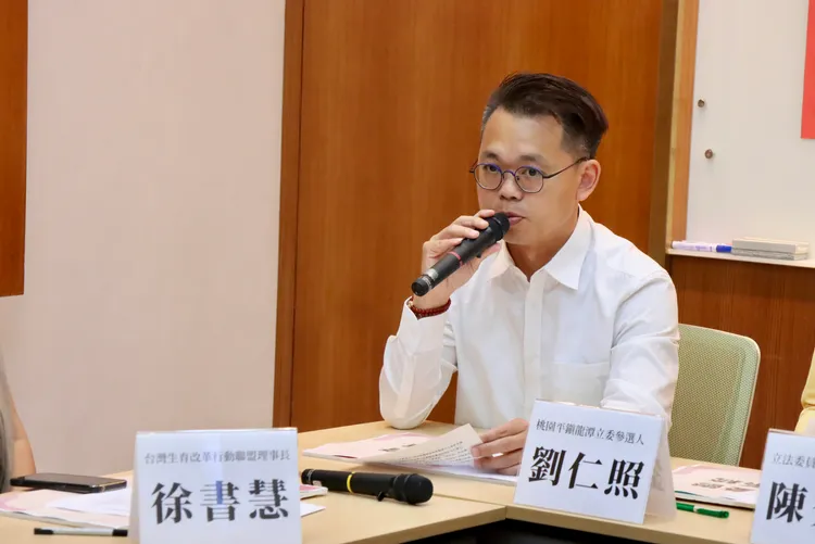 桃園市議員、民進黨桃園龍潭區立委參選人劉仁照。正國會辦公室提供