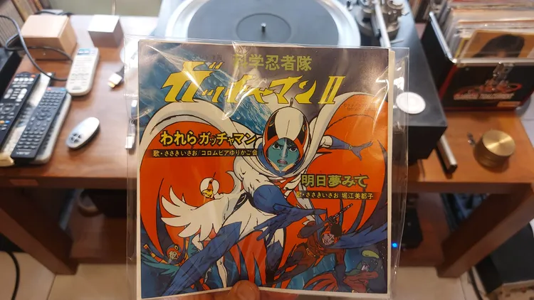 經典卡通《科學小飛俠》主題曲。凃建豐攝