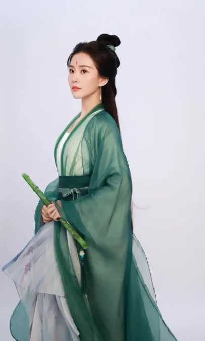 劉詩詩在《狐妖小紅娘竹業篇》扮相絕美。劇照