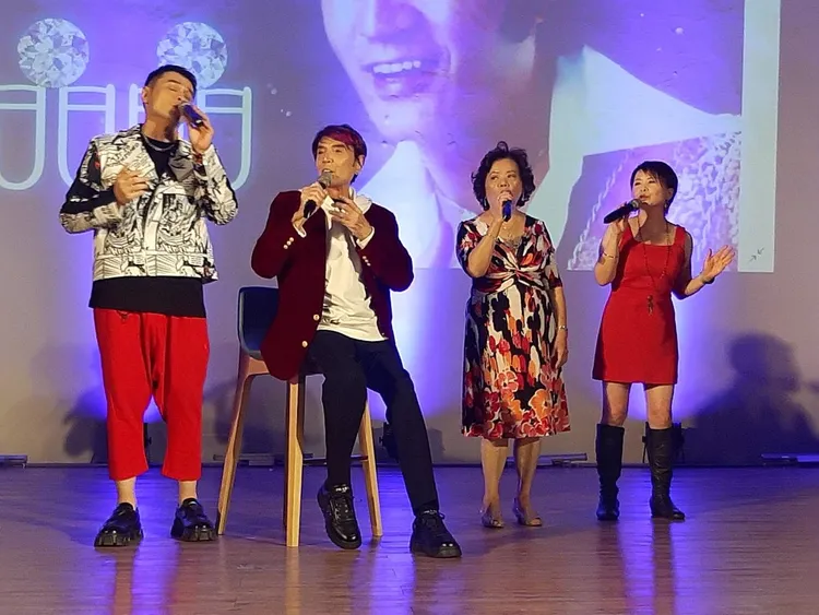 林沖圓夢在台南開唱。經紀人提供