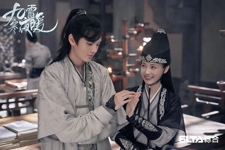 李一桐（右）和畢雯珺攜手辦案。愛爾達提供