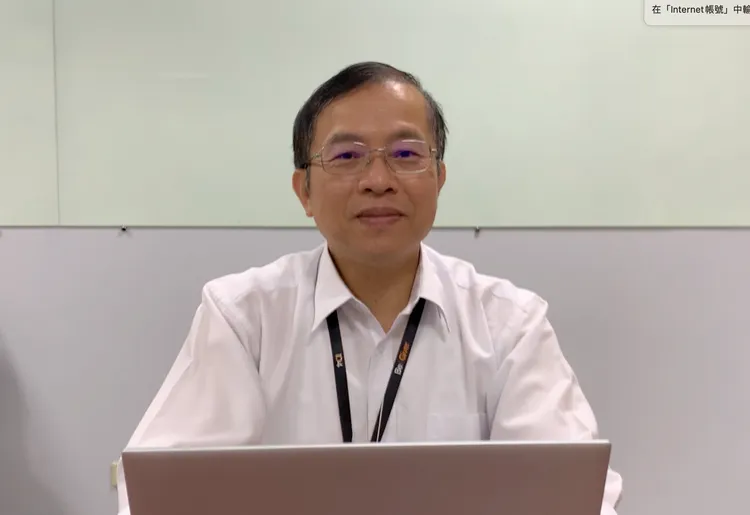 104人力銀行人資長鍾文雄。丁牧群攝