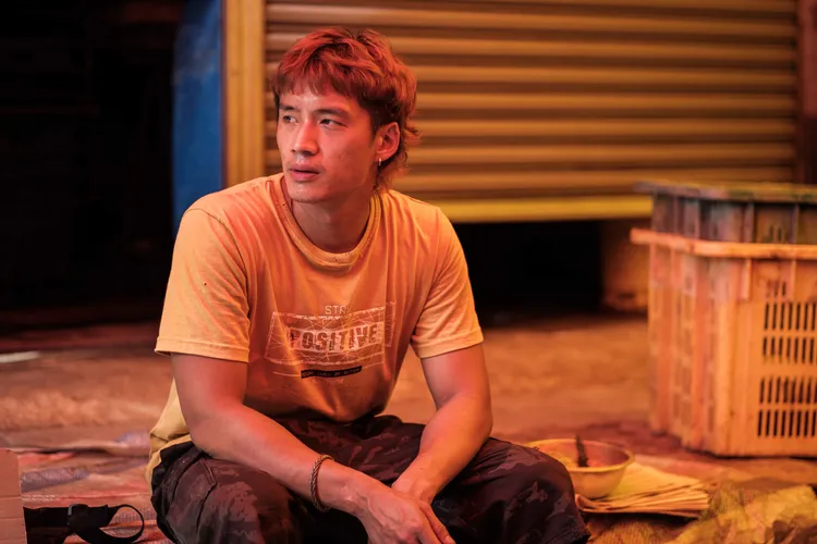 陳澤耀飾演弟弟阿迪，多和吳慷仁演對手戲，直呼壓力大。甲上提供