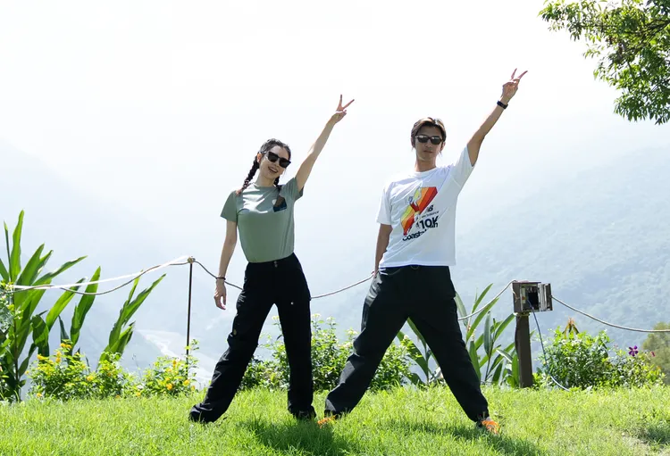 徐若瑄活潑個性，讓現場氣氛超歡樂。灰魚影像提供