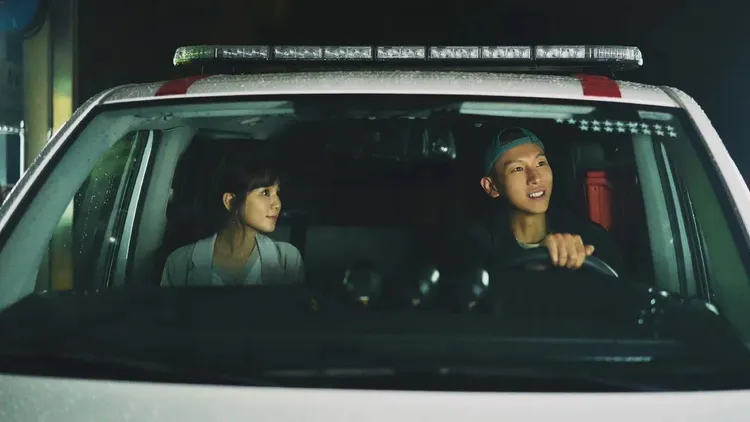 瘦子（右）在電影《速命道》中與Ella展現精湛演技，傳出無緣入圍本屆金馬獎。寬銀慕提供