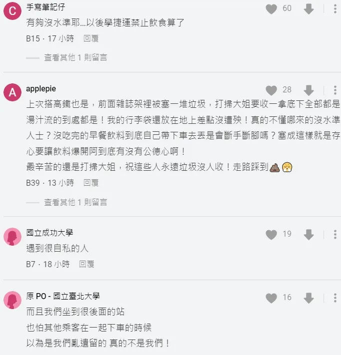 網友同聲譴責。翻攝自論壇Dcard