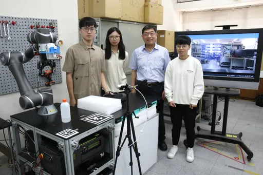 提高自動化效率 陽明交大發表MR(混合實境)機器人
