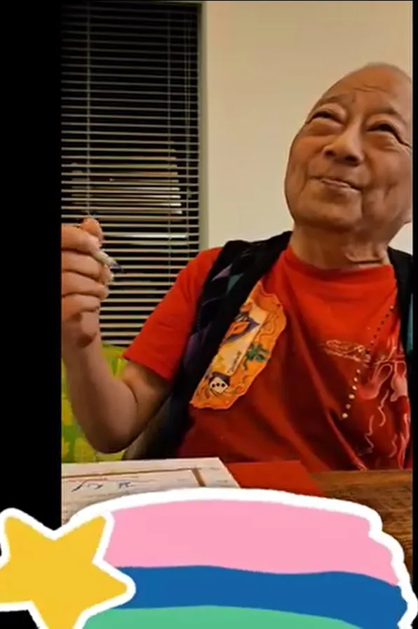 最後一幕林爸爸笑開懷的笑容，令人感動。翻攝《蕭敬騰 Jam Hsiao》粉絲頁