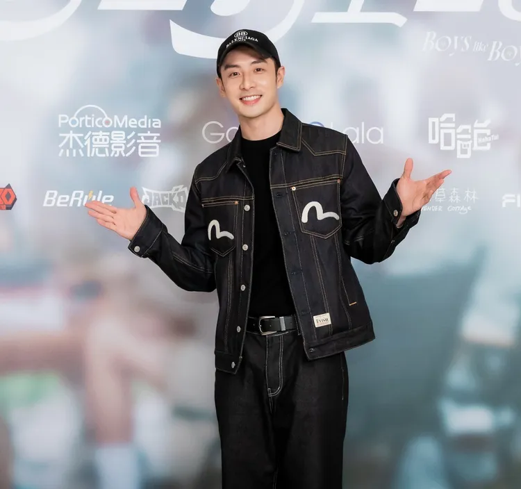 男星管麟出席首映會。杰德影音提供