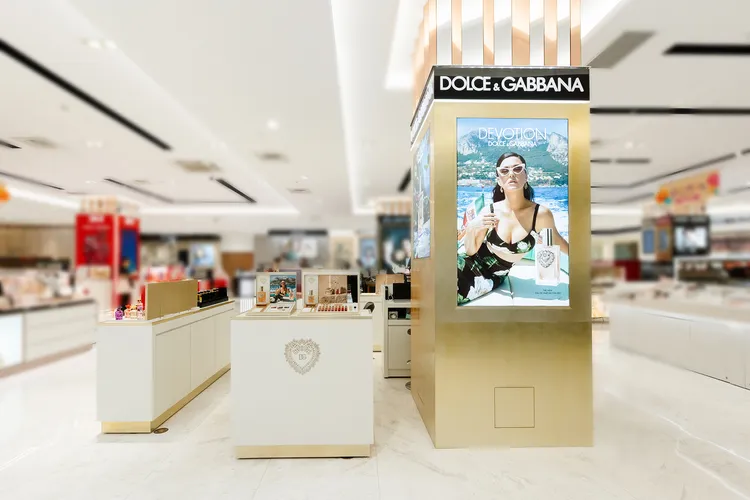 Dolce & Gabbana摯愛快閃櫃位。品牌提供