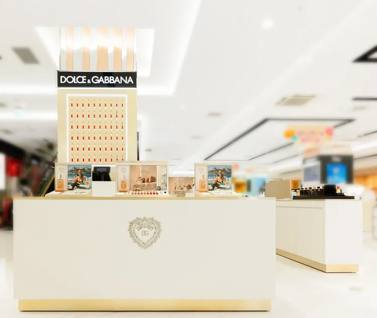 Dolce & Gabbana摯愛快閃櫃位。品牌提供