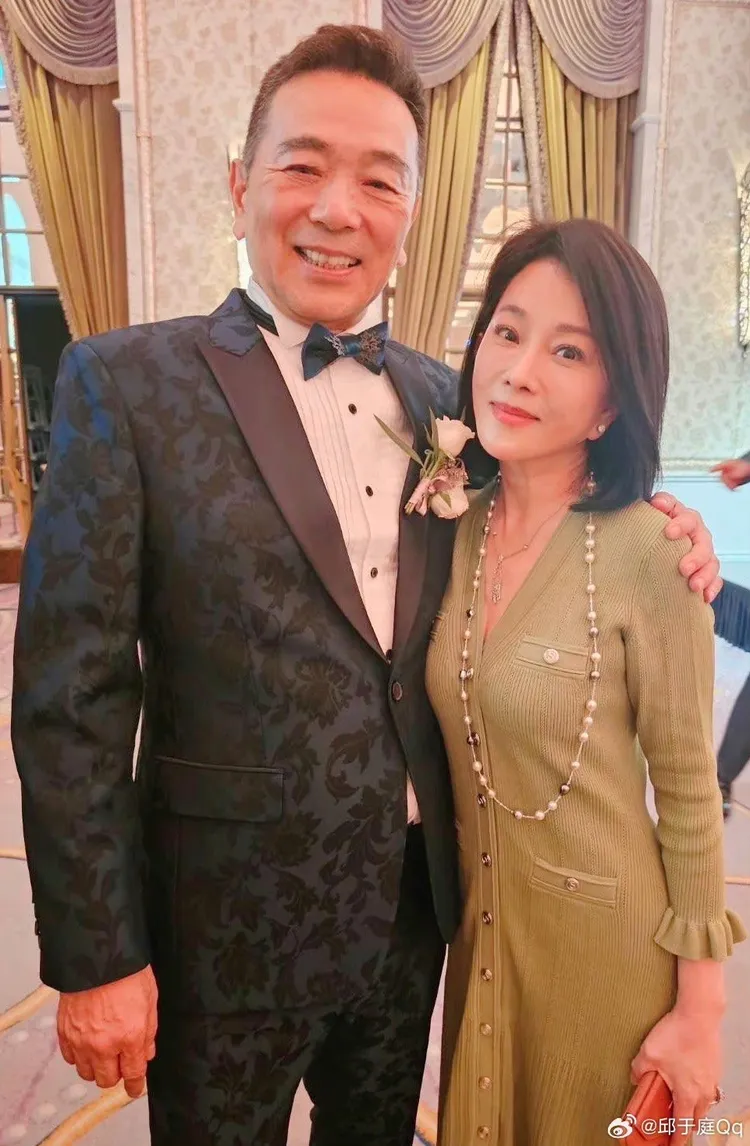 邱于庭（右）和張晨光有好交情。翻攝邱于庭微博
