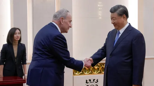 美參院領袖舒默:已向習近平表明盼貿易穩定公平