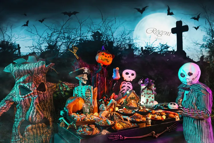 柏麗廳10/28晚間擴大舉辦萬聖節限定的「萬聖驚魂夜．變裝派對」。業者提供