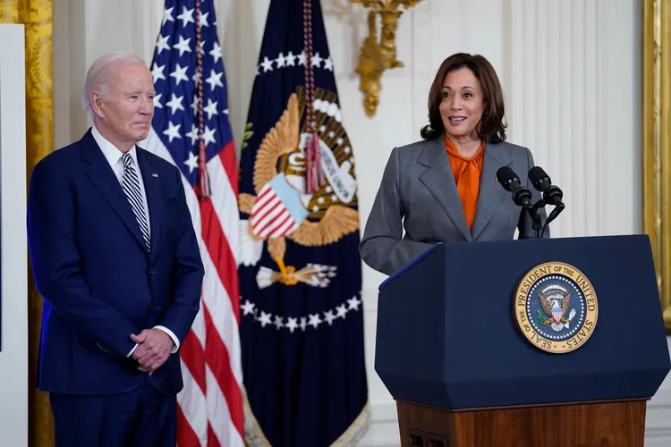 美國副總統賀錦麗。美聯社