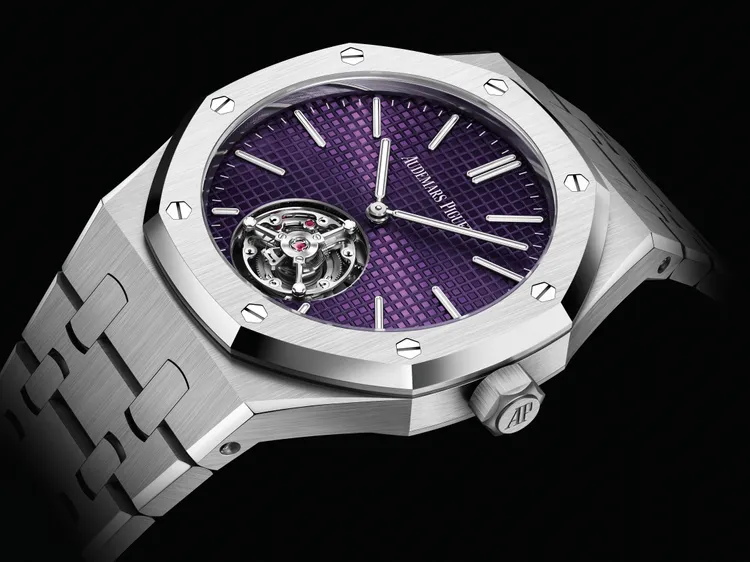 Royal Oak皇家橡樹系列飛行陀飛輪超薄腕錶（RD#3）。品牌提供