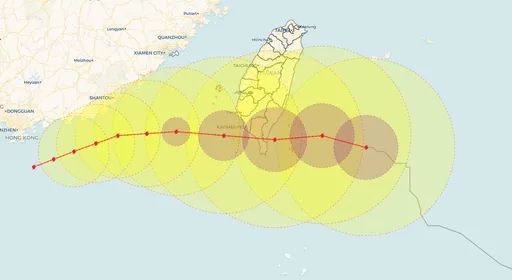 小犬增胖变巨犬!「消风」时间点曝 一张图看各地风雨时程
