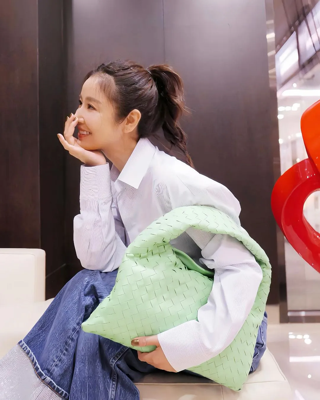 林心如。翻攝林心如IG