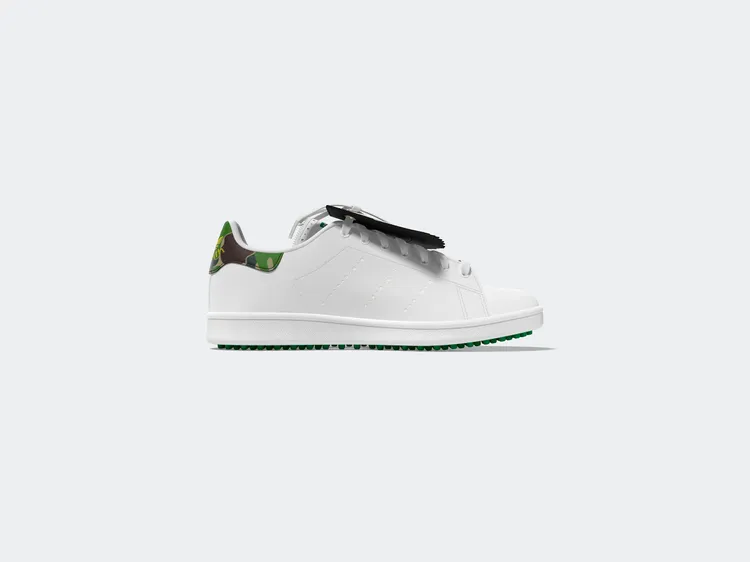 adidas GOLF x BAPE® STAN SMITH G BAPE（男女款），5290元。品牌提供