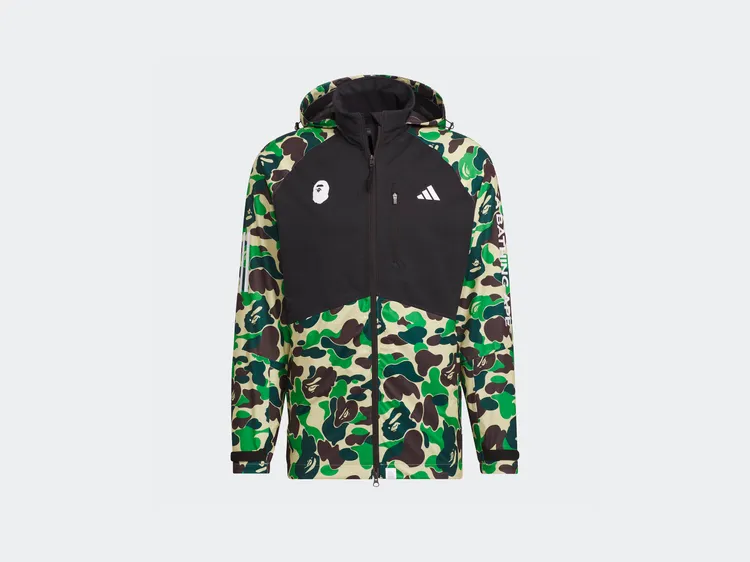 adidas GOLF x BAPE® JKT G BAPE，1萬600元。品牌提供