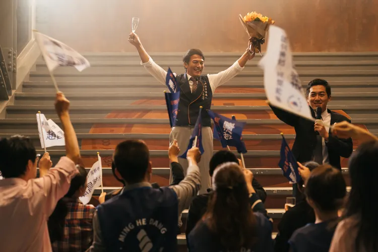 戴立忍扮的「趙昌澤」是標準斯文敗類。大慕影藝提供