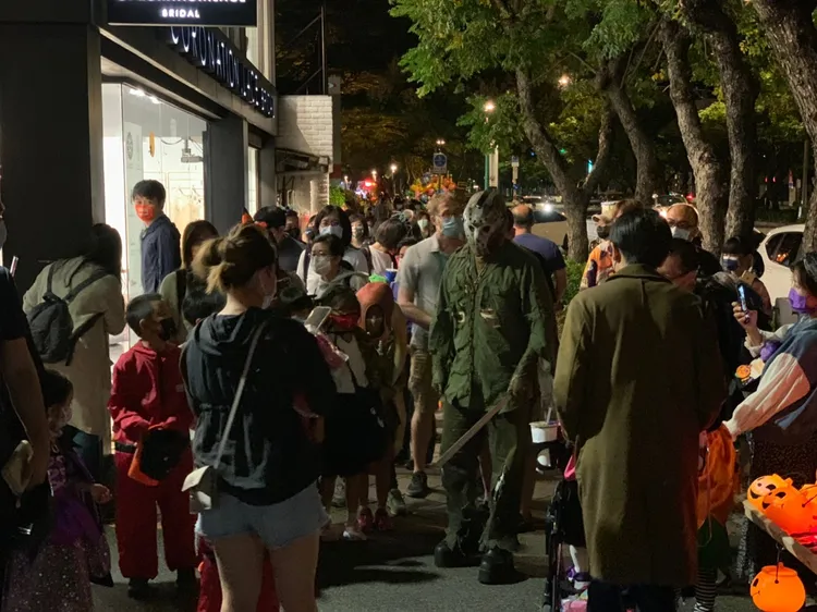 百鬼夜行踩街活動。翻攝台北市天母商圈發展協會官網