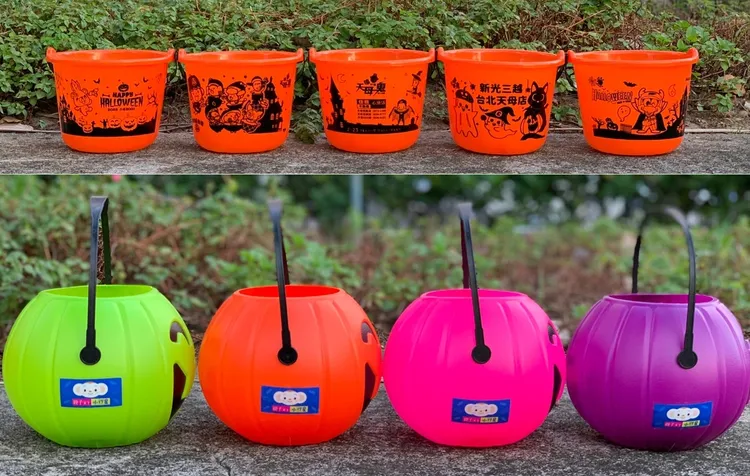 發送南瓜桶。翻攝台北市天母商圈發展協會官網