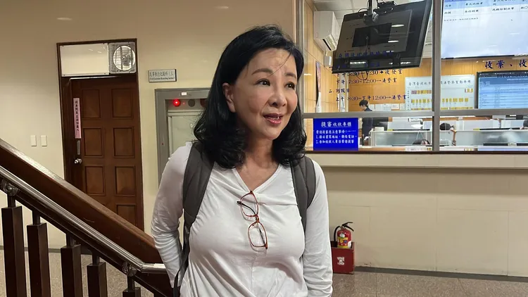 前中國小姐張淑娟。陳彩玲攝