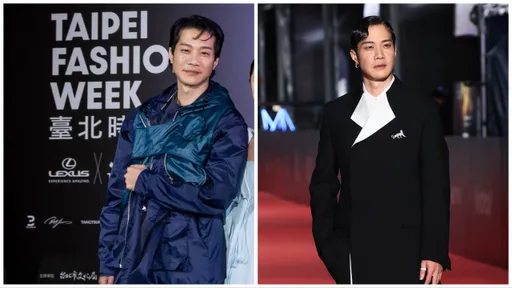 視帝薛仕凌金鐘紅毯走不夠 換套造型來台北時裝周當前衛型男