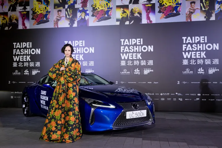 楊乃文出席台北時裝周。台北時裝周提供