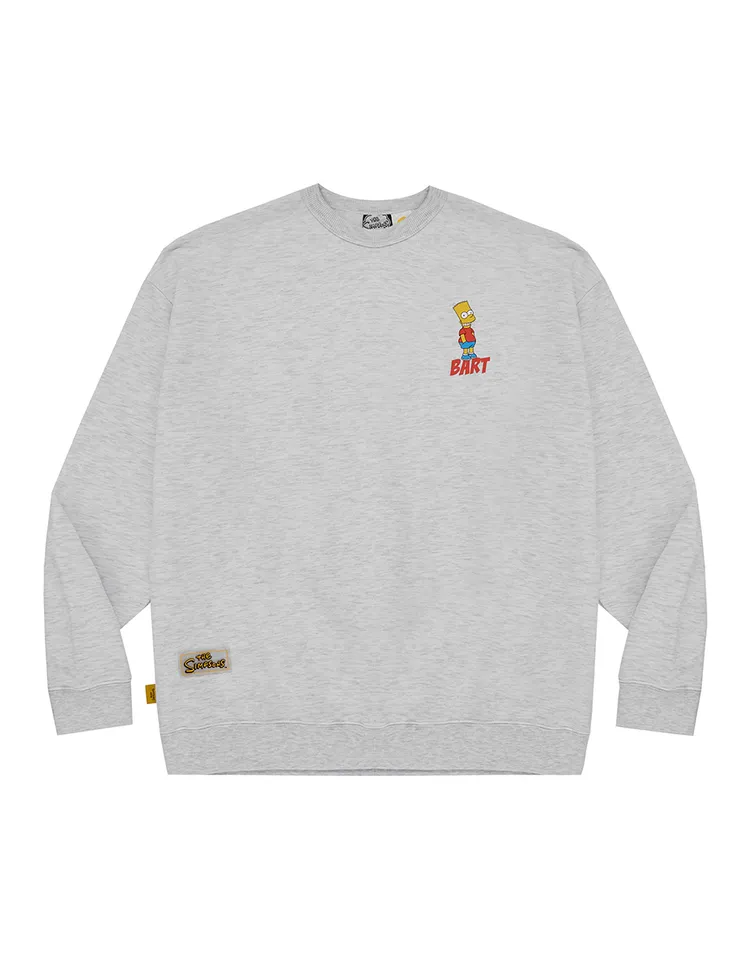 霸子落肩大學T，1190元。品牌提供