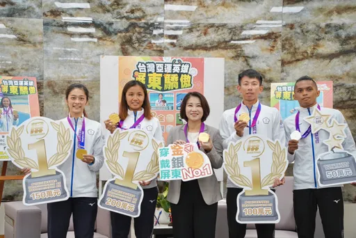 亞運3金3銀!南國子弟真英雄 周春米大讚「屏東之光」