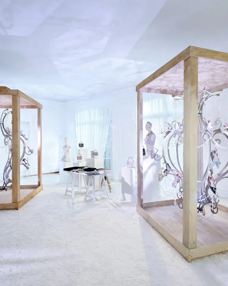 An Air Of Preciousness珍藏境界展廳呈現出夢幻感。品牌提供