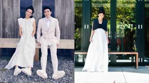 Summer和蕭敬騰拍婚紗、登記都有它　林莉環保婚紗伴幸福時刻