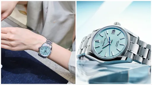 Grand Seiko「穀雨錶」熱騰騰登台 絕美天青色錶盤全台只有100只