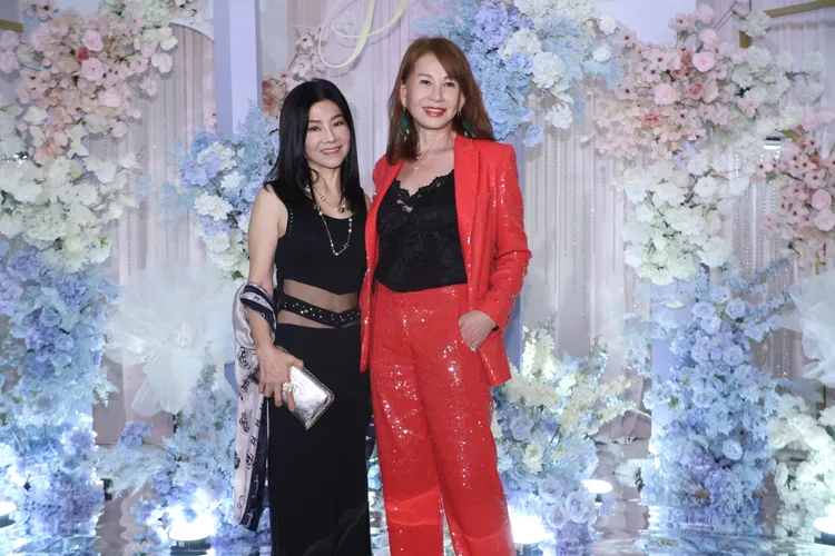 周丹薇（右）和蔣黎麗。攝影中心攝