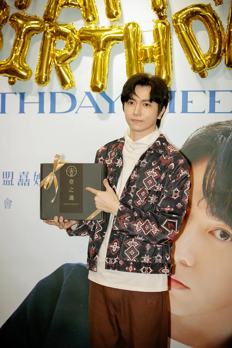 陳璽安提前歡度36歲生日。嚞娛樂提供