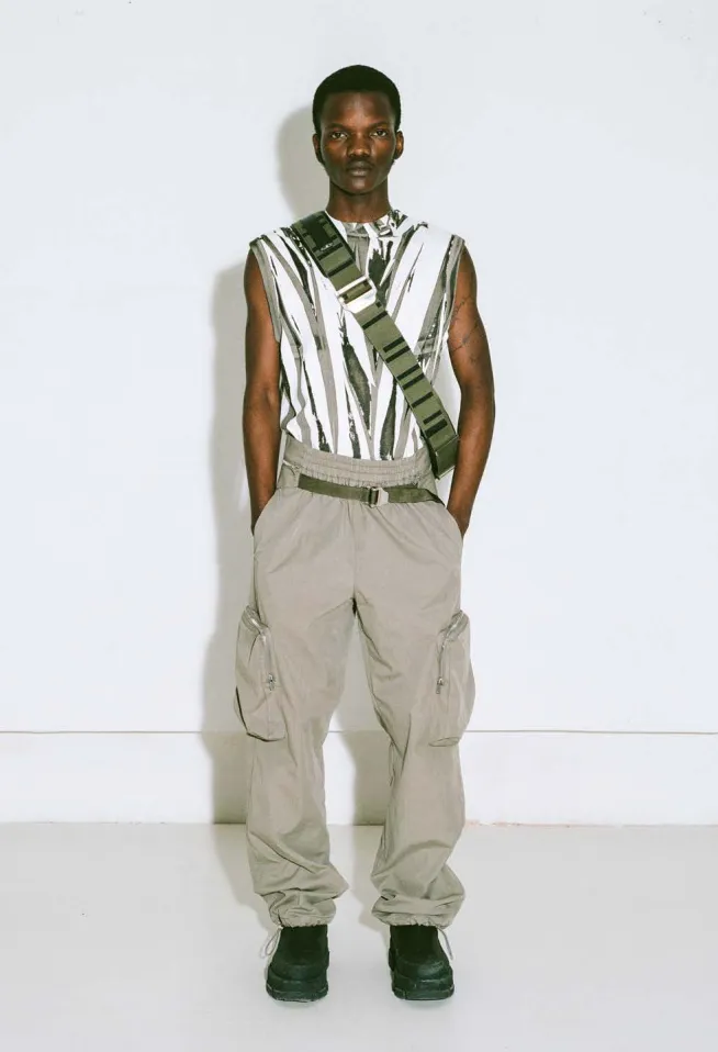 Dion Lee刷色印花背心，1萬9800元。品牌提供