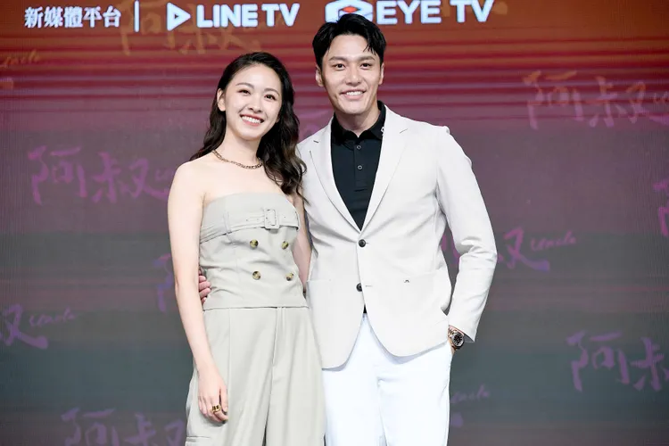 林玟誼（左）和張睿家。華視提供