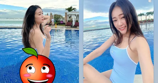《黑澀會》副業女王濕身秀　「謎樣三角帶」讓她好害羞
