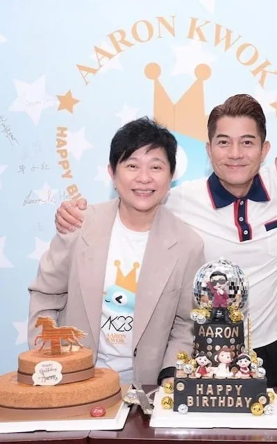 郭富城與經紀人小美合作超過30年，演藝收入都交給她打理。翻攝小美IG