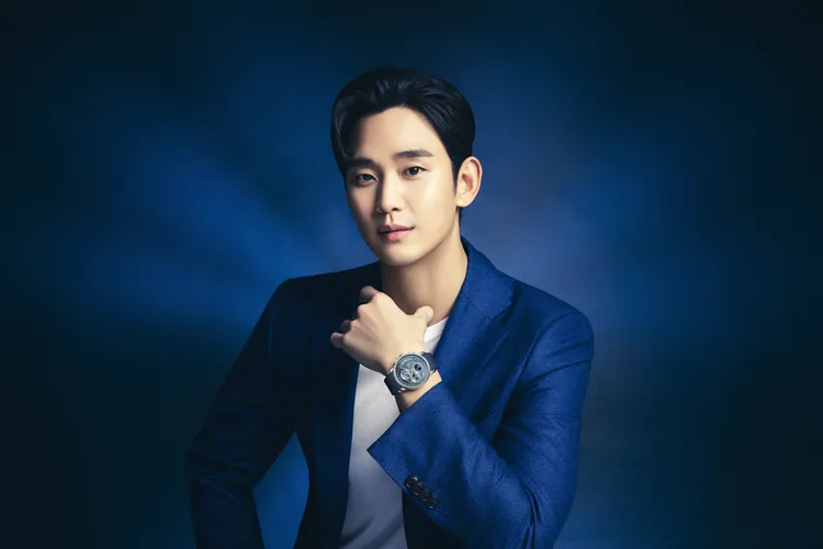 代言人金秀賢。品牌提供