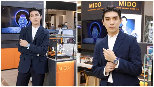 林哲熹和金秀賢愛上同款MIDO錶 在意準時但等女友可以等很久
