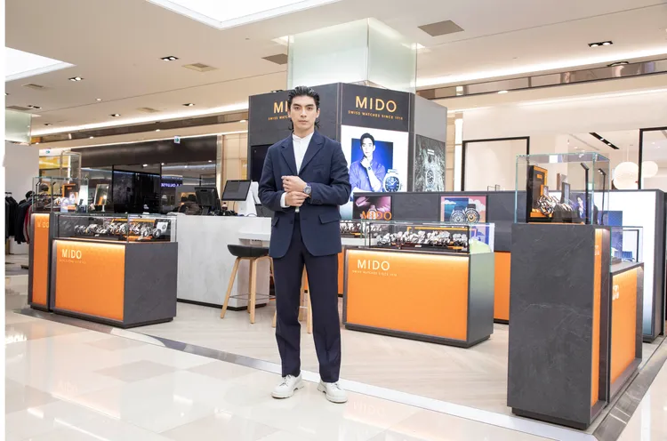 林哲熹認為戴手錶可以增添成熟感。品牌提供