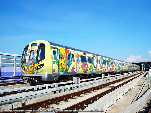 機場捷運「飛翔皮卡丘彩繪列車」吸睛 小孩喜歡、大人也愛!延長航行至明年2/29