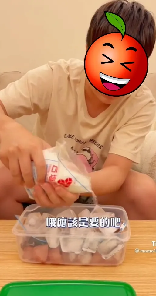 汽水沒氣別急著丟，來製作冰沙吧!TikTok@momo19911224 / IG：momo19911224 提供